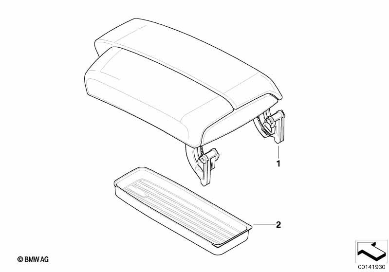 Доосн.выдвижным передним подлокотником