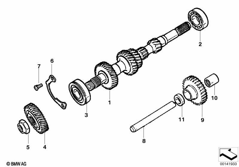 Входной вал GS5-65BH