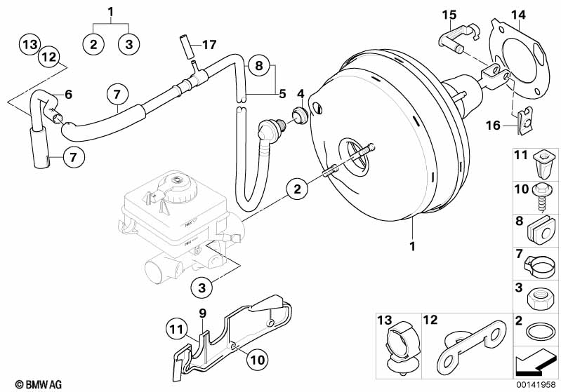 Вакуумный усилитель тормозов
