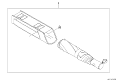 Футляр для зонта вместе с зонтом