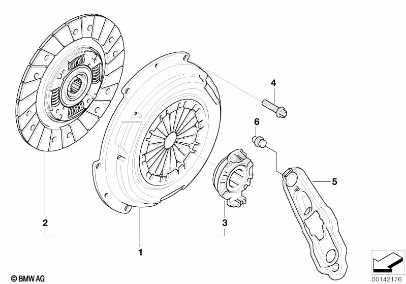Нажимной диск/ведомый диск сцепления