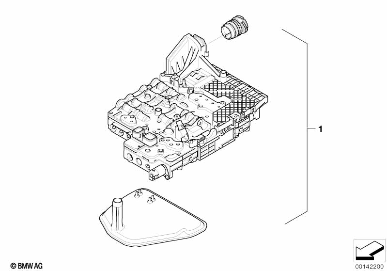 GA6HP26Z мехатроник - полный привод