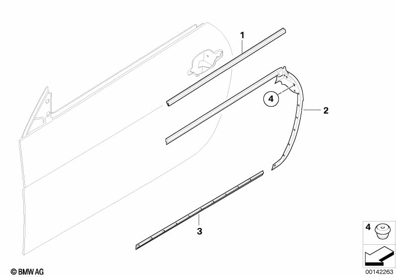 Уплотнитель двери