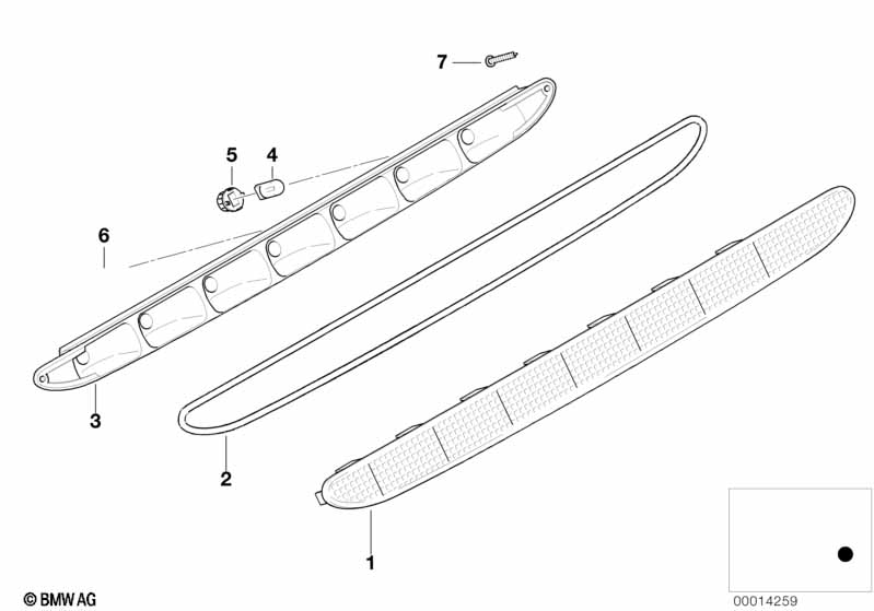Третий фонарь стоп-сигнала