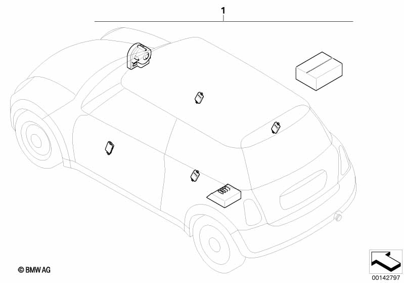 Комплект дооснащения сигнализации
