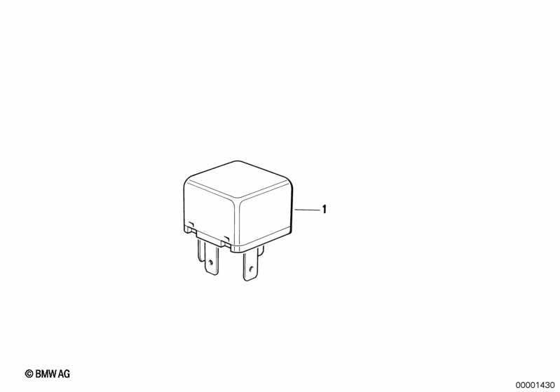 Реле двигателя