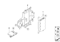 Детали автом.телеф.в баг.отд, для Японии