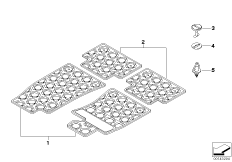 Резиновый коврик