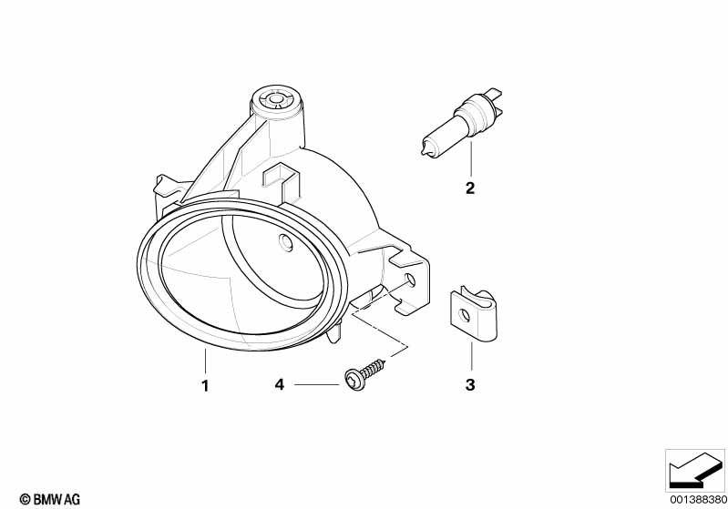 Противотуманная фара M Technic