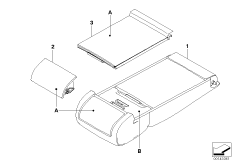 Подлокотник Individual,люк,сиденье комф.