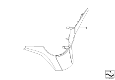 Инд.спорт.рулевое колесо, дек.вставка