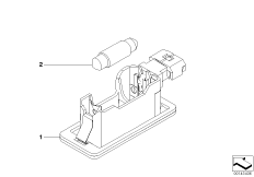 Фонарь подсветки номерного знака