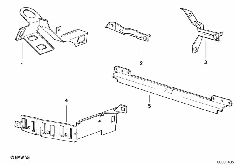 Элементы крепления жгута проводов