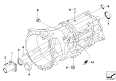 GS6X53DZ Картер и доп.элементы