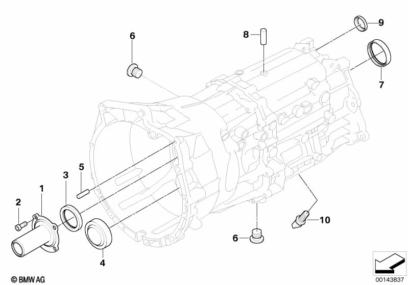 GS6X53DZ Картер и доп.элементы