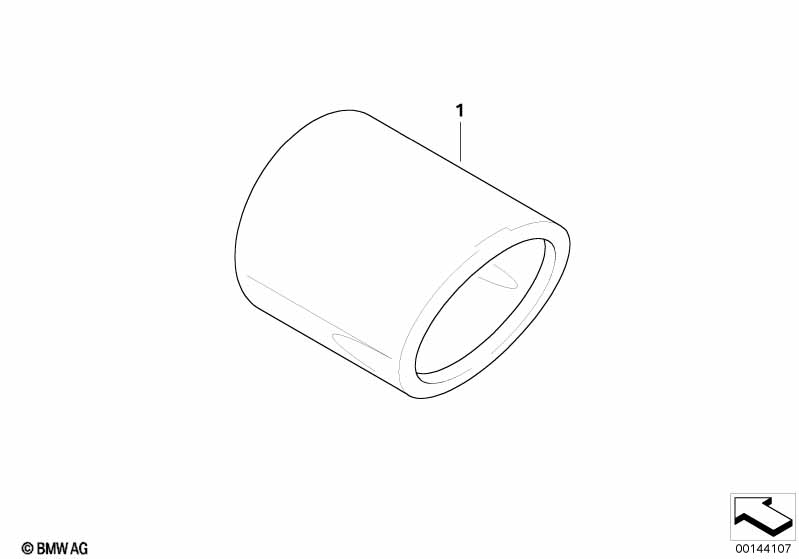 Насадка на выпускную трубу