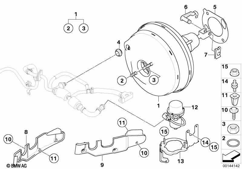 Вакуумный усилитель тормозов
