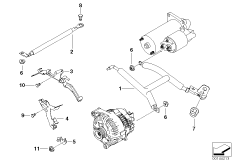 Провод аккумул. батареи/кабель стартера
