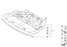 Облицовка днища кузова Пд