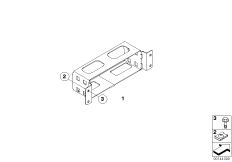 Кронштейн компьютера системы навигации
