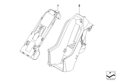 Детали мобильн.телефона на центр.консоли