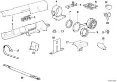 Элементы крепления жгута проводов