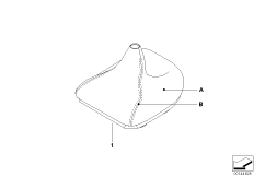 Индив.чехол рычага переключения передач