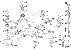 балка заднего моста