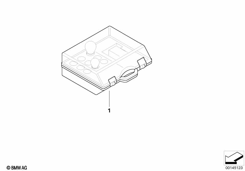 Запасной ламповый блок