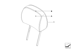 Индивидуальный подголовник Пд кожа