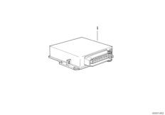 ЭБУ DME незакодированный