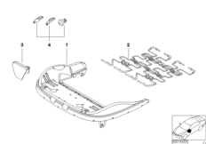 Сиденье Пд карк.сид.с мех./э/прив./дет.