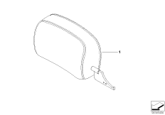 Индивидуальный подголовник Пд кожа