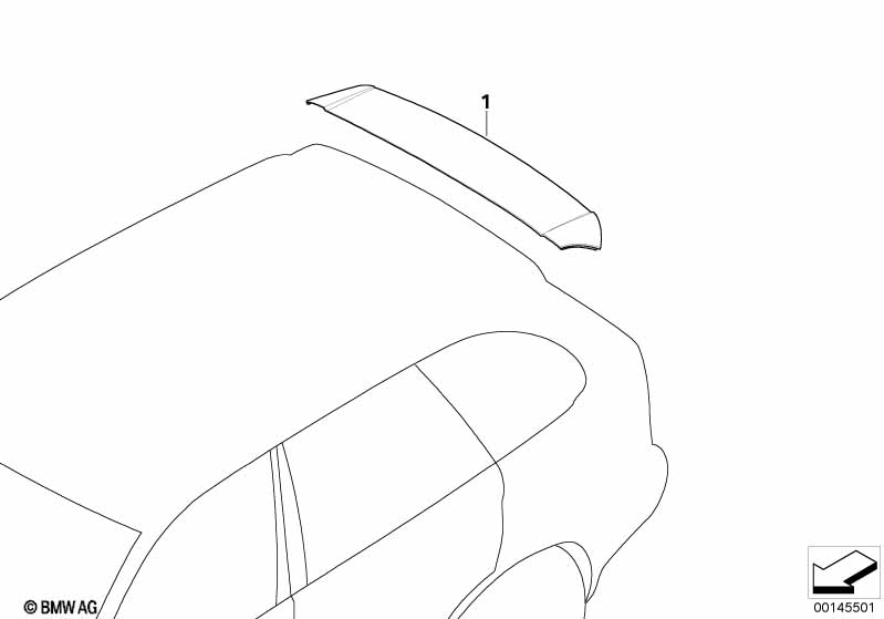 Задний спойлер