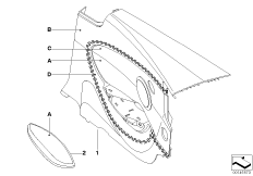 Индивидуальная боковая обшивка кожа