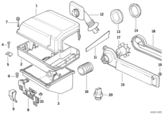 Вентиляция отсека управляющ.электроники