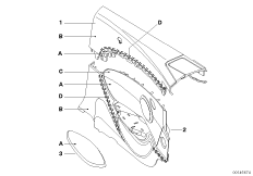 Индивидуальная боковая обшивка кожа