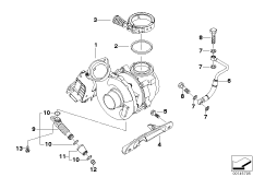Турбонагнетатель со смазкой