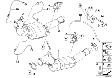 Катализатор/сажевый фильтр