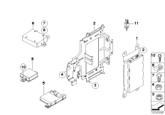 Детали SA 639/SA 664 в багажном отделен