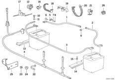 провод батареи