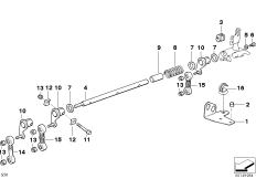 Привод педали акселератора