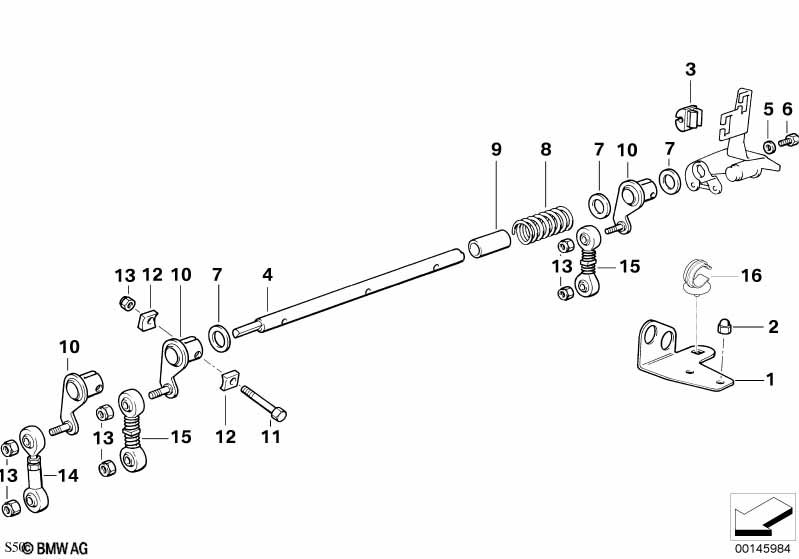 Привод педали акселератора