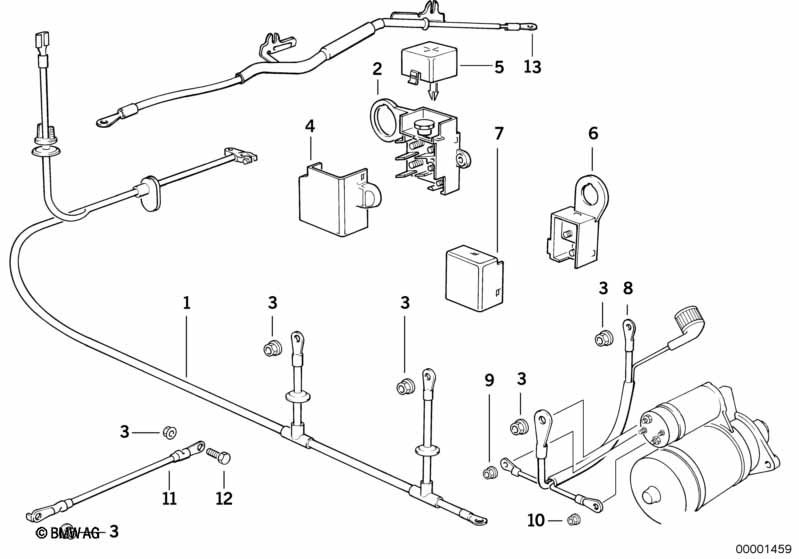 провод батареи