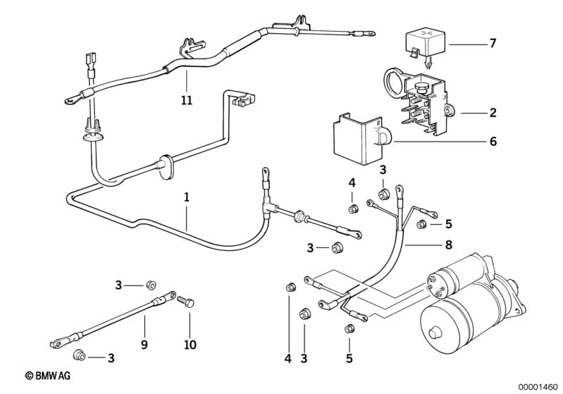 провод батареи