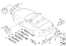 Эмблемы / надписи
