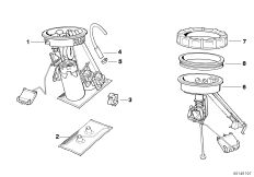 Топливный насос/датчик уровня наполнения