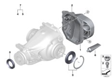 Комплект уплотнителей редукт.задн.моста