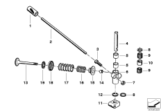 Коромысло мех.клап.газораспред./клапаны