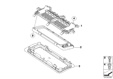 Детали динамика на потолке